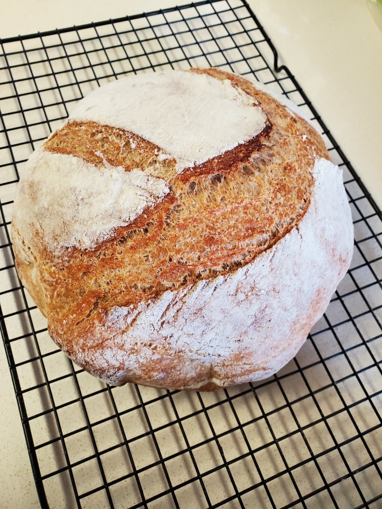 Whole wheat sourdough loaf